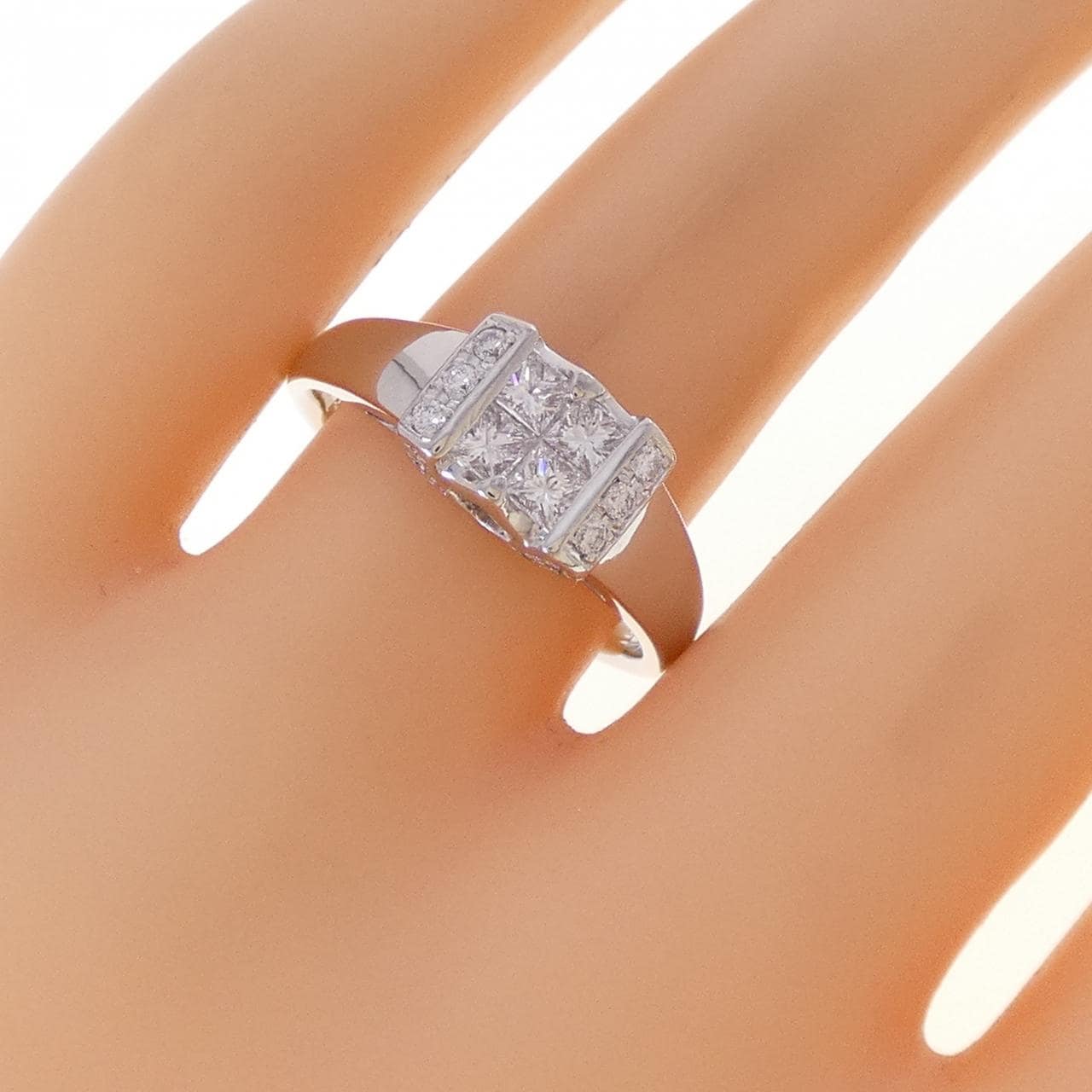 PT900 ダイヤモンド リング 0.55CT