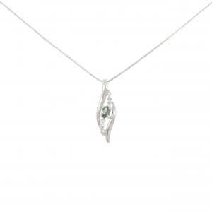 PT900/PT850 アレキサンドライト ネックレス 0.11CT