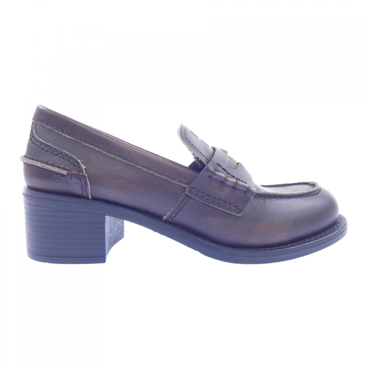 ミュウミュウ MIU MIU ペニーローファー MIU MIU ロゴ 5D773D シューズ