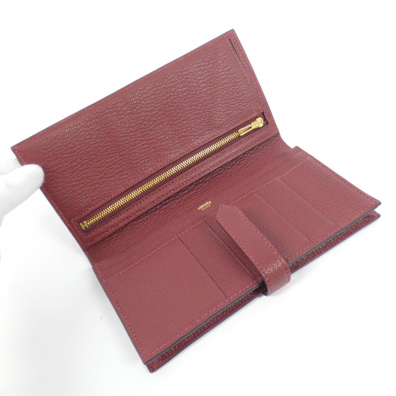 HERMES Bearn Soufflé 039078CC 钱包
