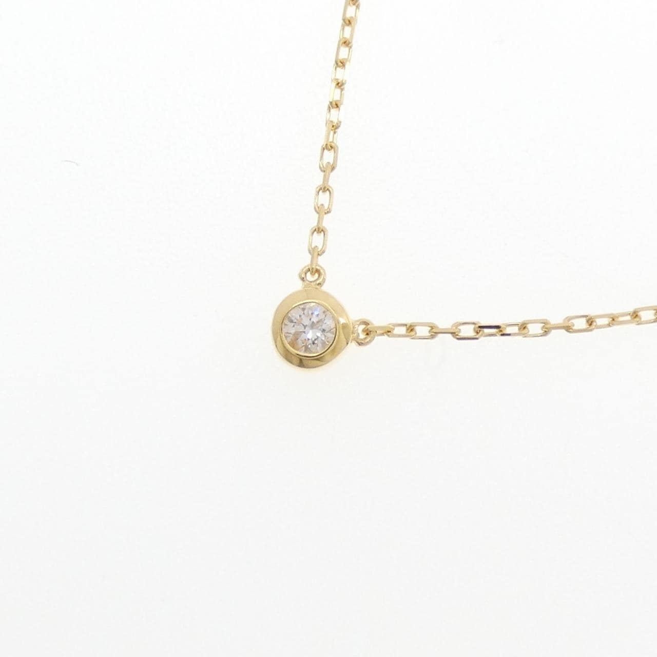 K18YG ダイヤモンド ネックレス 0.30CT