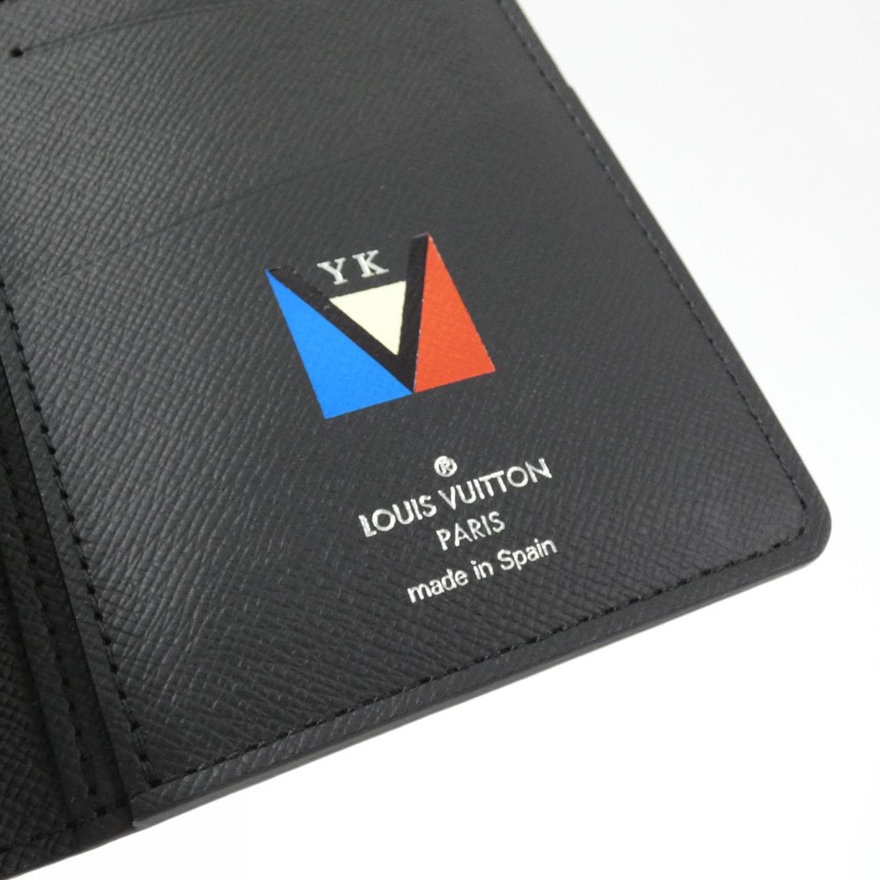 LOUIS VUITTON Damier Graphite 3D Portefeuille Brazza N60436 Wallet