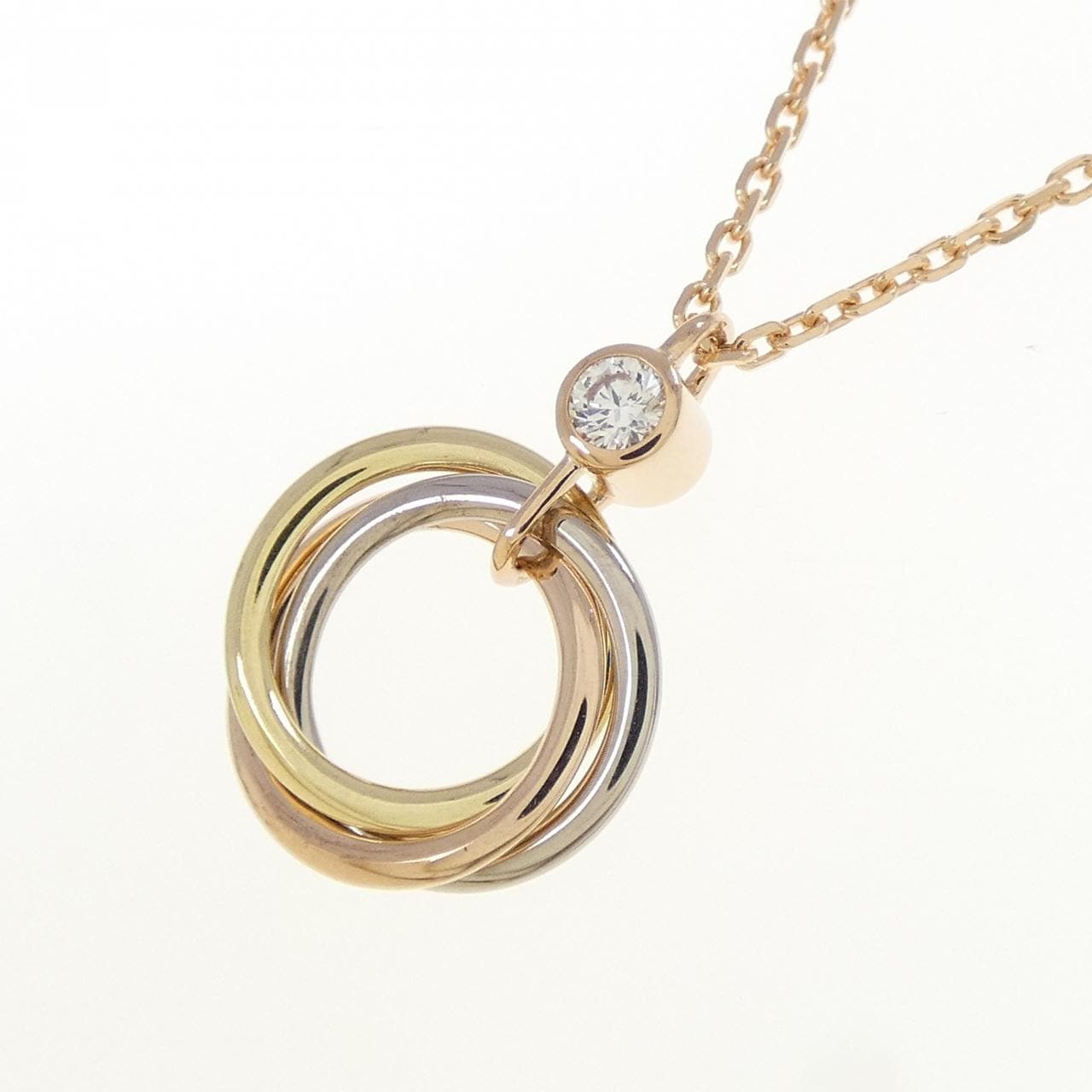 カルティエ トリニティ ネックレス