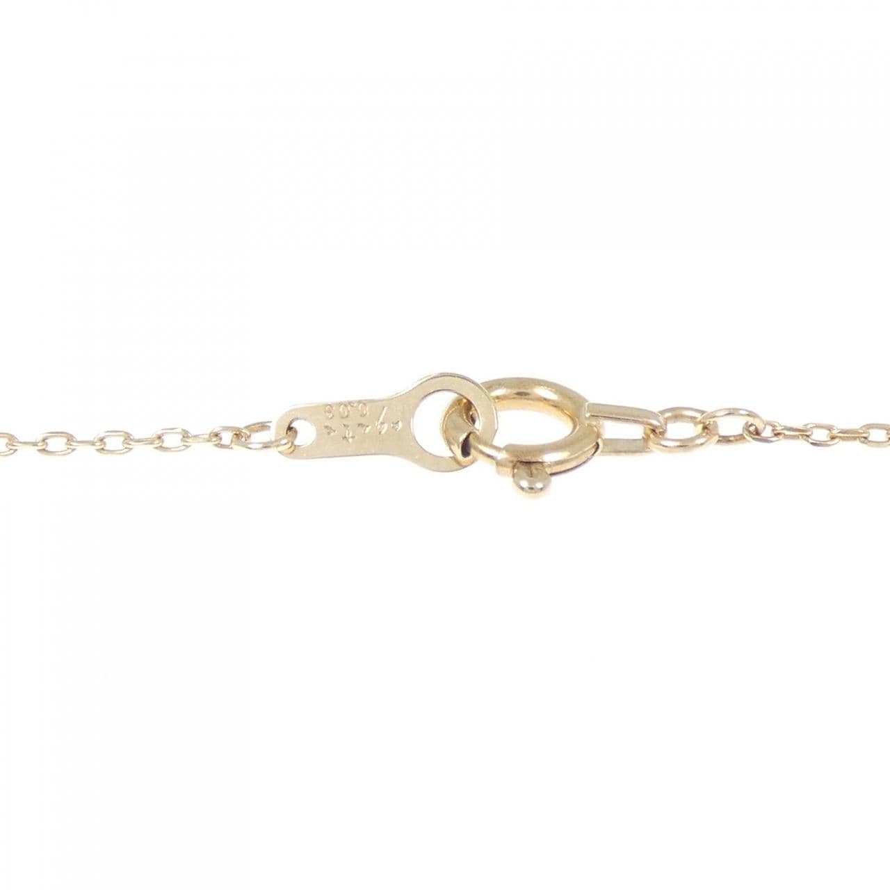 アガット ダイヤモンド ネックレス 0.03CT