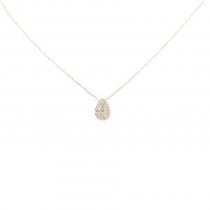 【新品】K10YG ダイヤモンド ネックレス 0.10CT