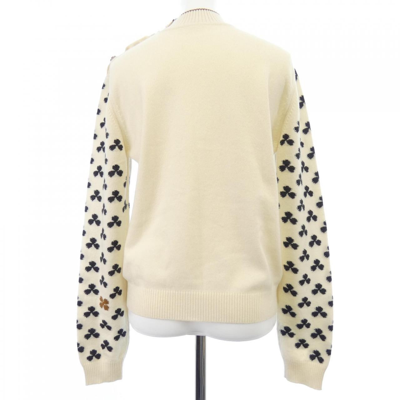 エルメス HERMES クルードセル クローバー *97-7705 ニット