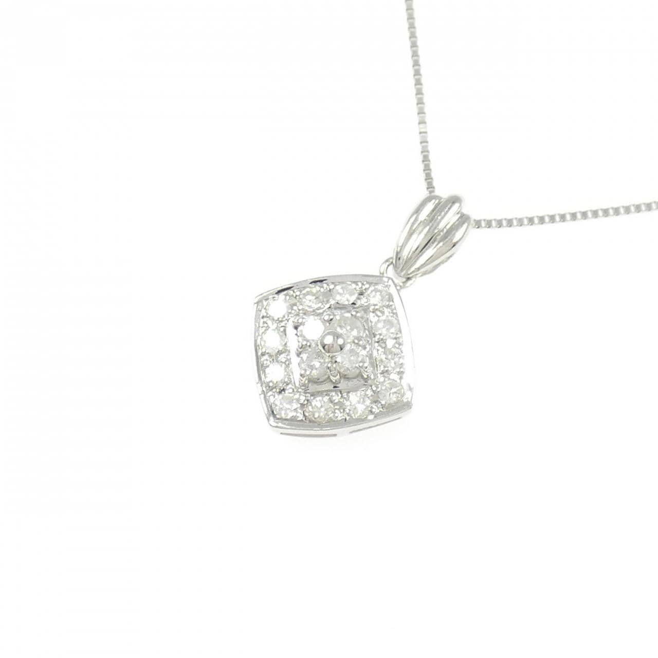 PT850 ダイヤモンド ネックレス 0.59CT