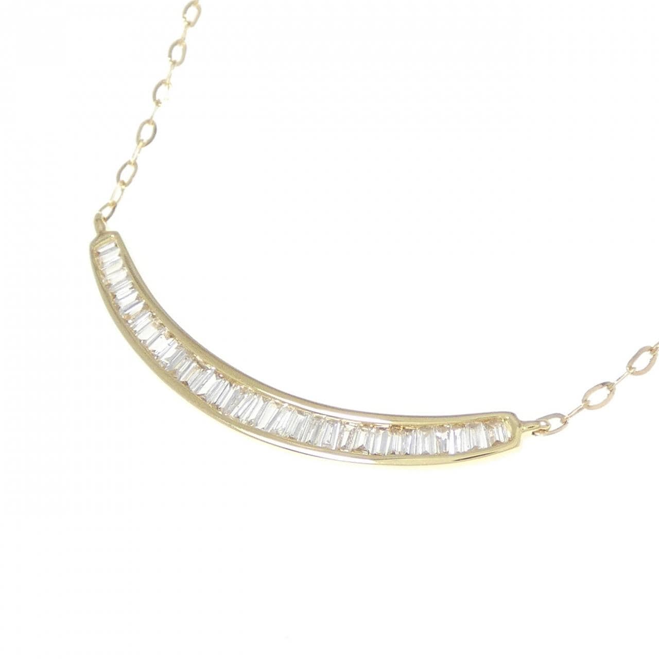 K18YG ダイヤモンド ネックレス 0.20CT