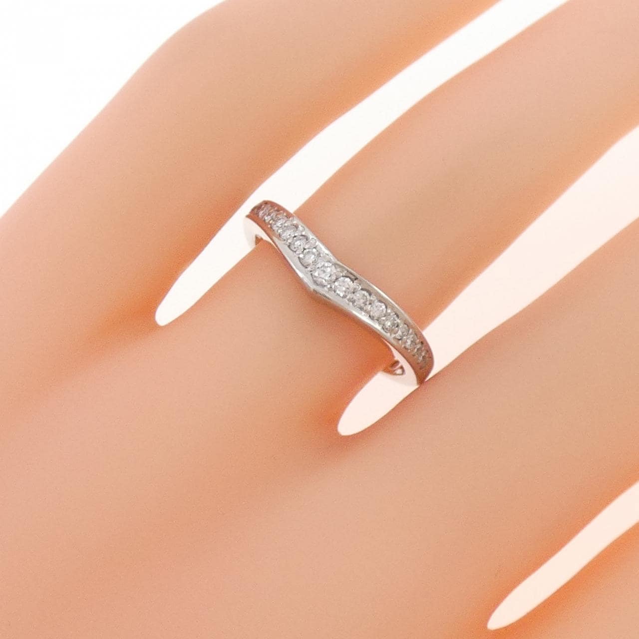 PT900 ダイヤモンド リング 0.18CT