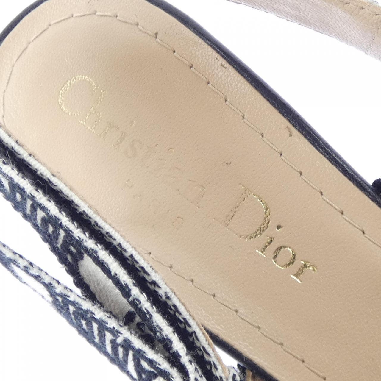 クリスチャンディオール CHRISTIAN DIOR J'ADIOR スリングバック フラットシューズ