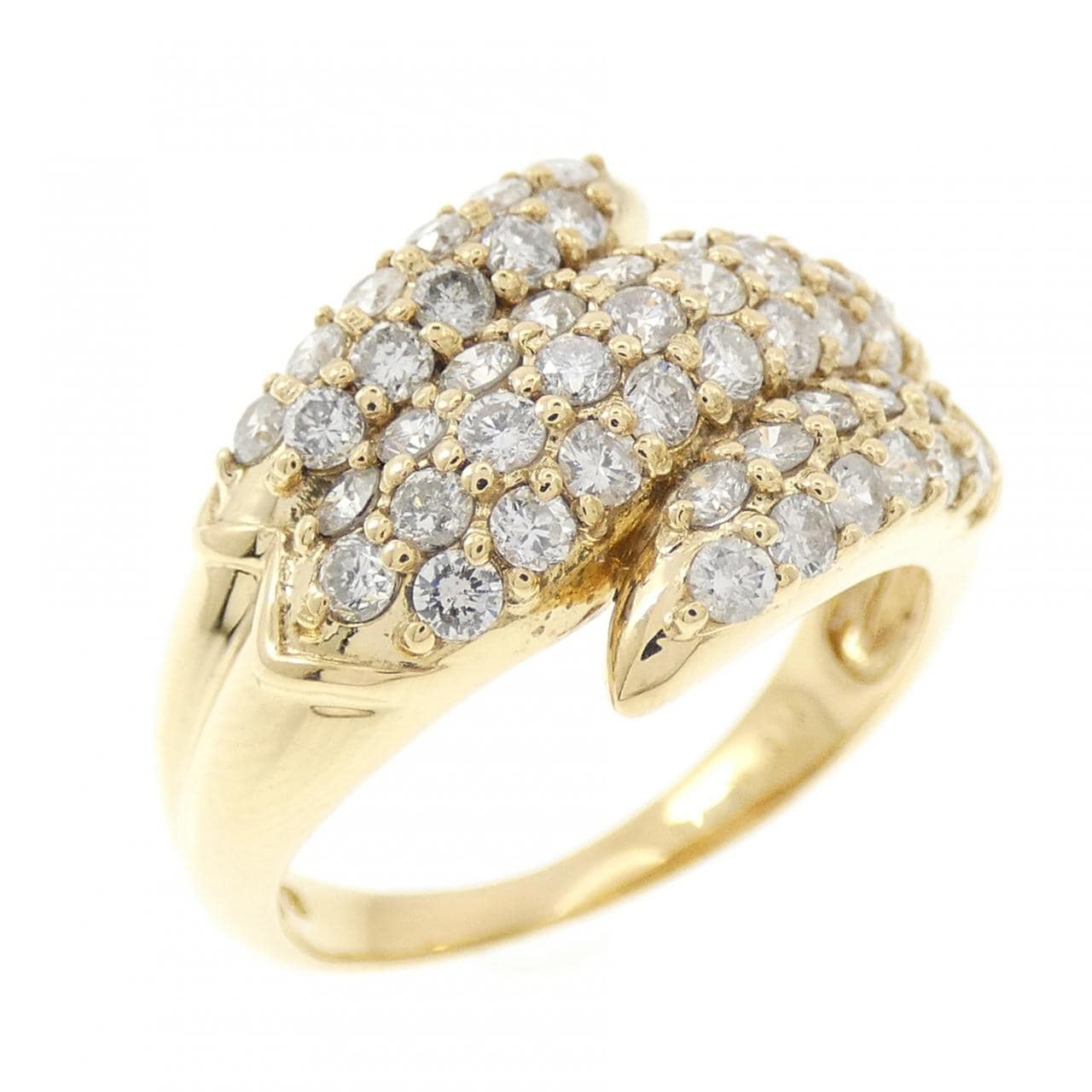 K18YG ダイヤモンド リング 1.00CT