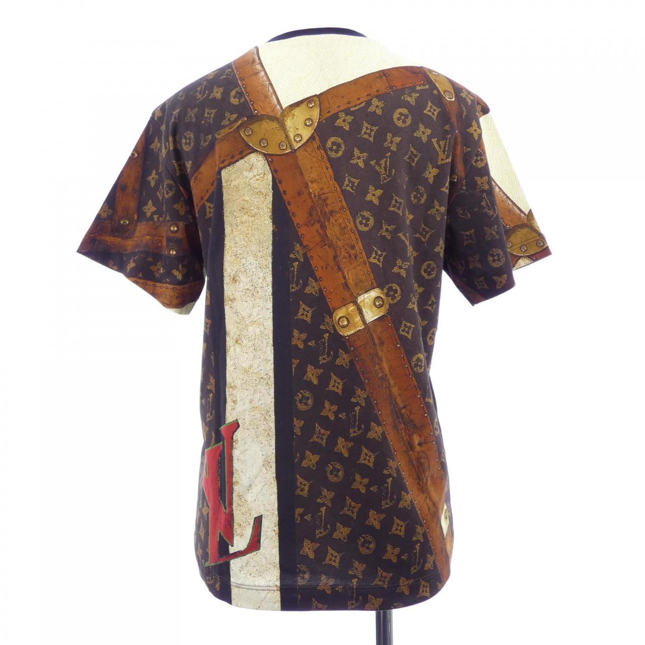 ルイヴィトン LOUIS VUITTON LV トランク･モチーフ FRJT89QVR Tシャツ