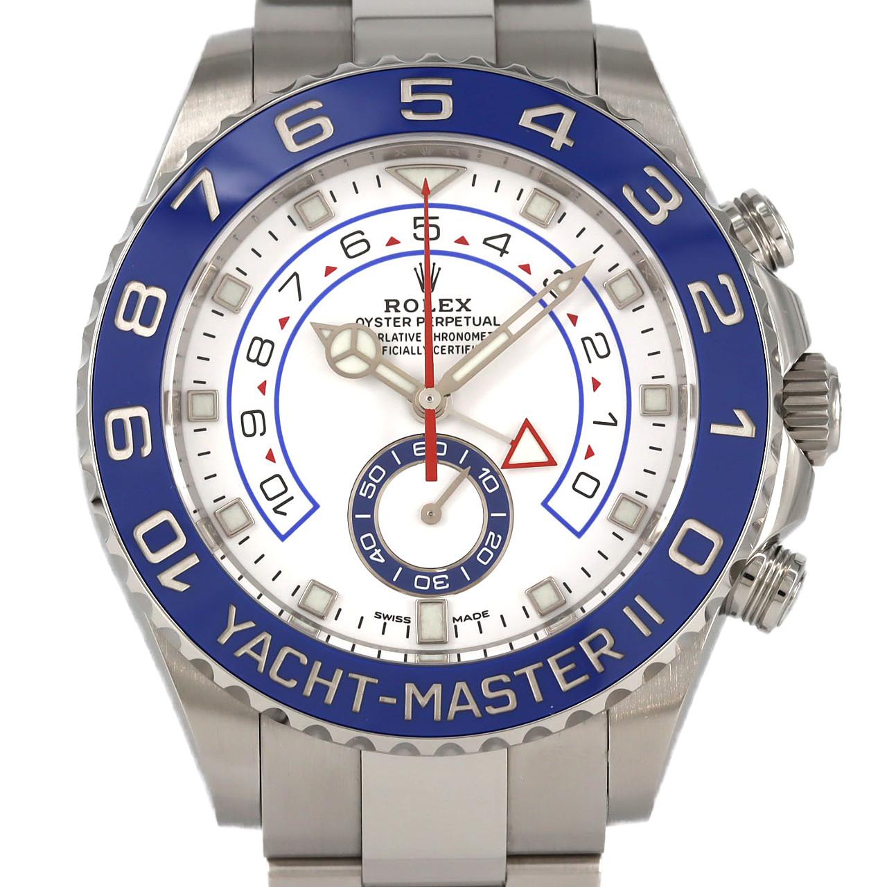 ロレックス ヨットマスターⅡ 116680 SS 自動巻 ランダム番