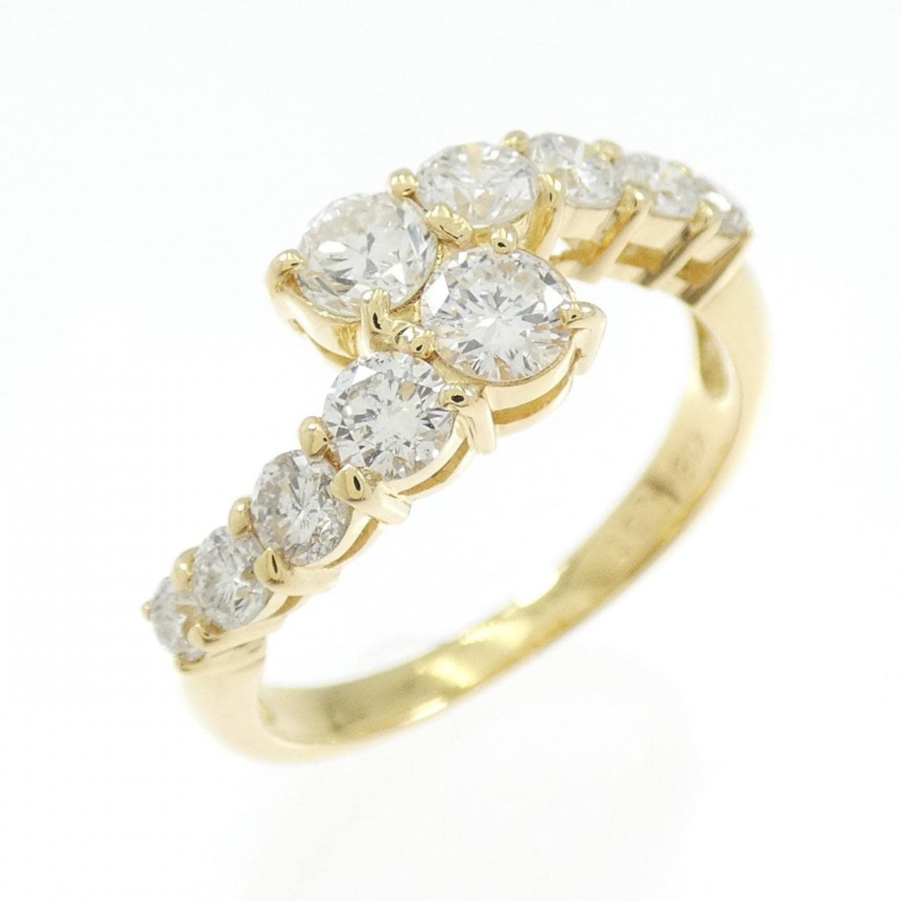 K18YG ダイヤモンド リング 1.01CT