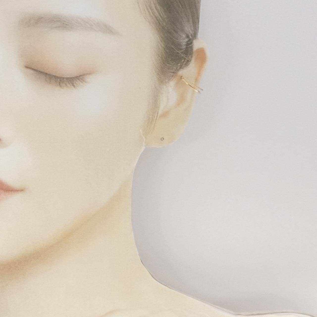 リラ ダイヤモンド イヤーカフ 0.03CT