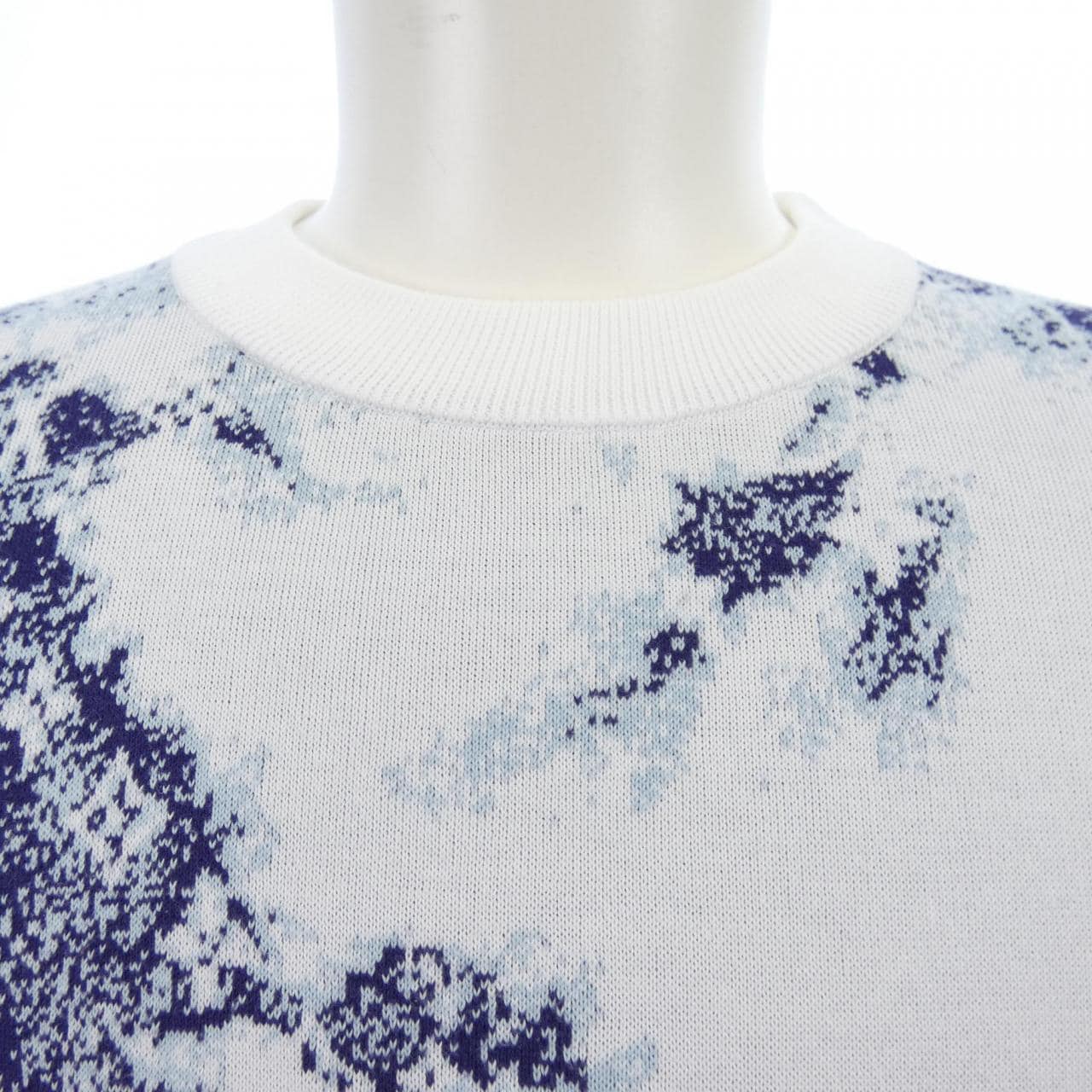 ルイヴィトン LOUIS VUITTON モノグラムバンダナクルーネック HNN24WJL4 ニット