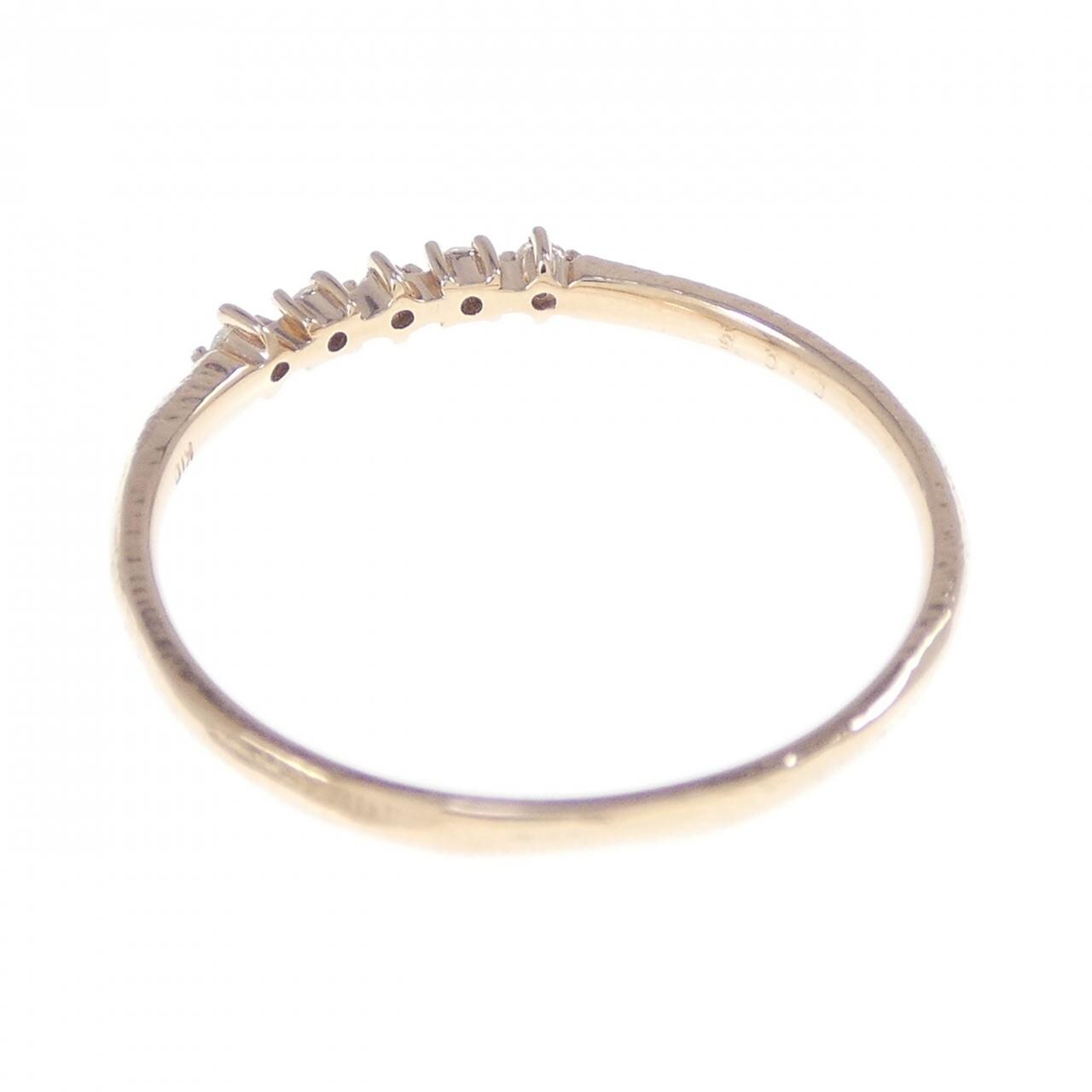 K10PG ダイヤモンド リング 0.05CT