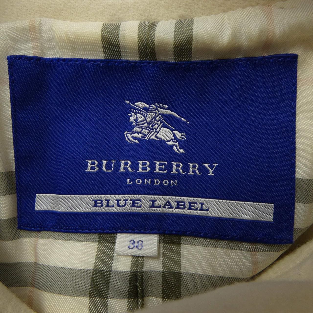BURBERRY巴宝莉蓝色标签外套