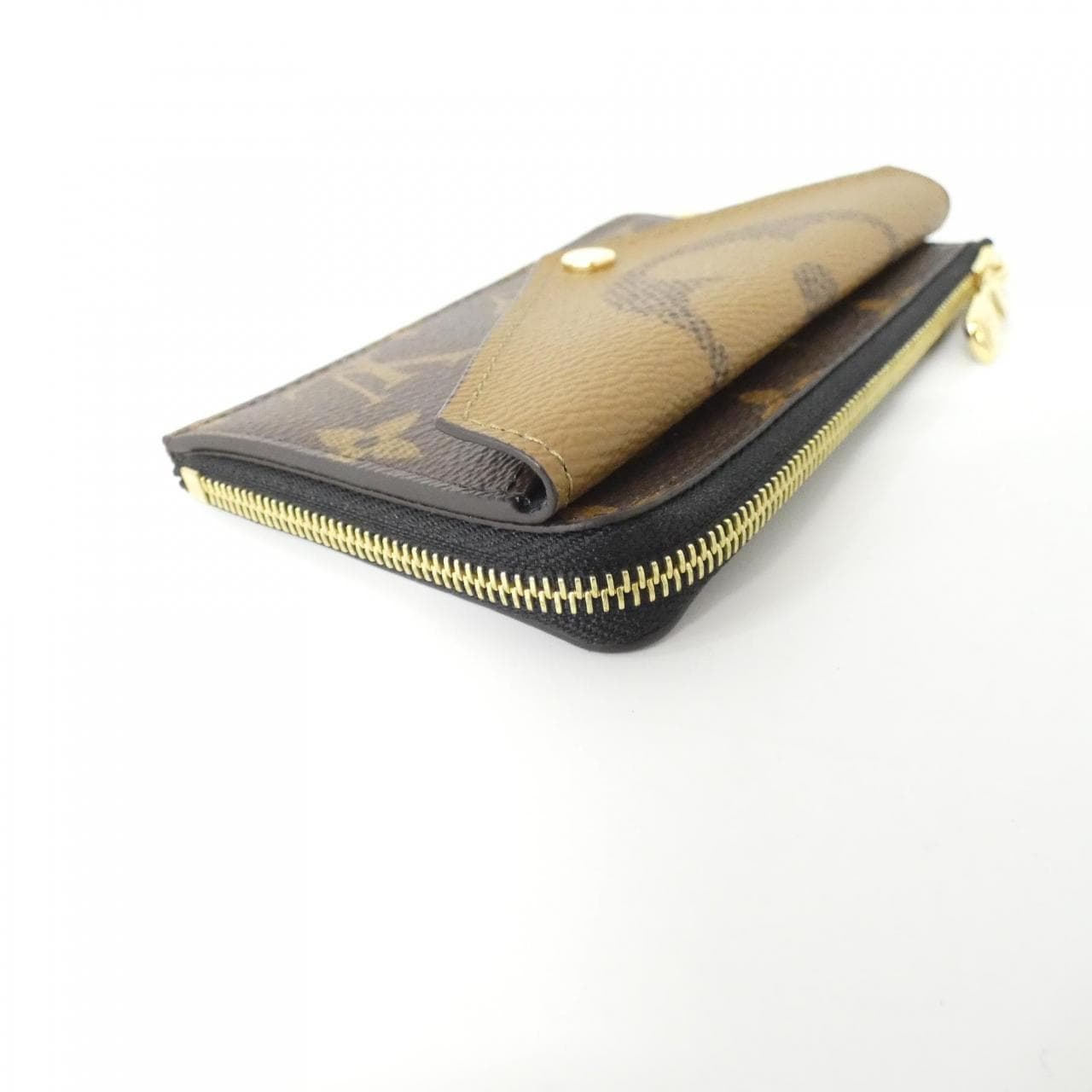 ルイヴィトン モノグラム リバース ポルト カルト レクト ヴェルソ M81303 コイン＆カードケース