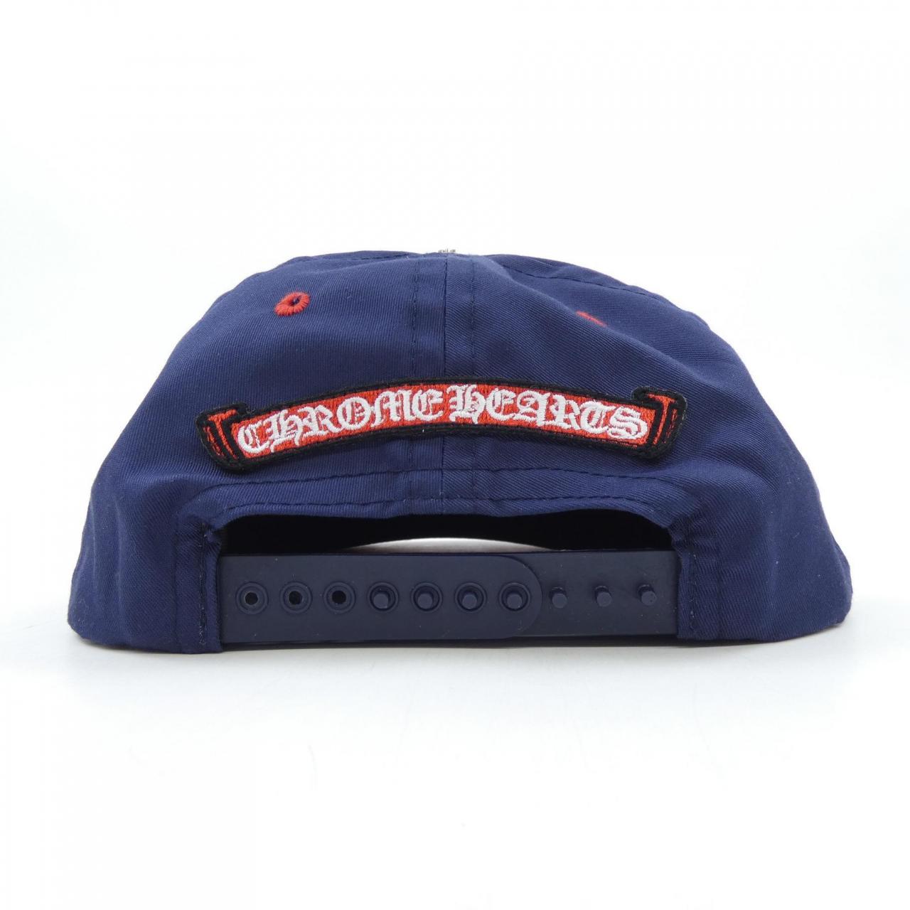 クロムハーツ CHROME HEARTS トリプルクロス刺繍 GAS STATION CAP キャップ