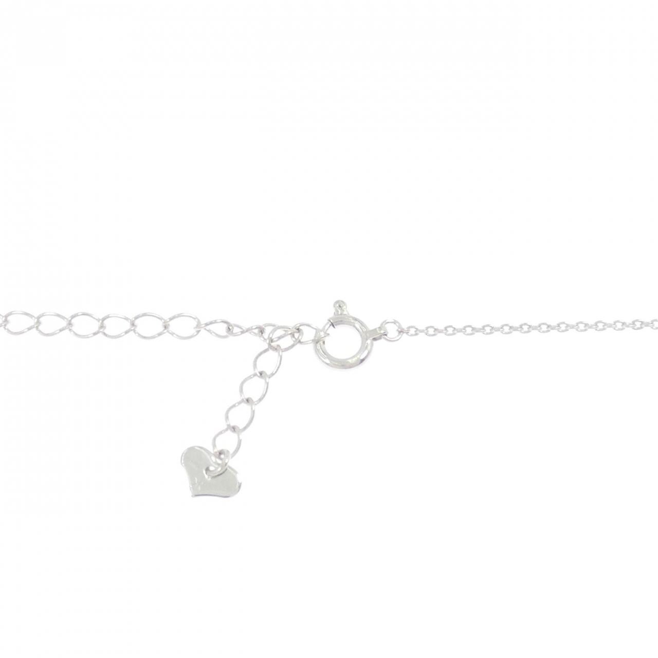 K18WG ダイヤモンド ネックレス 0.52CT