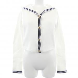 ミュウミュウ MIU MIU セーラーカラー MMF860 S000 146X カーディガン