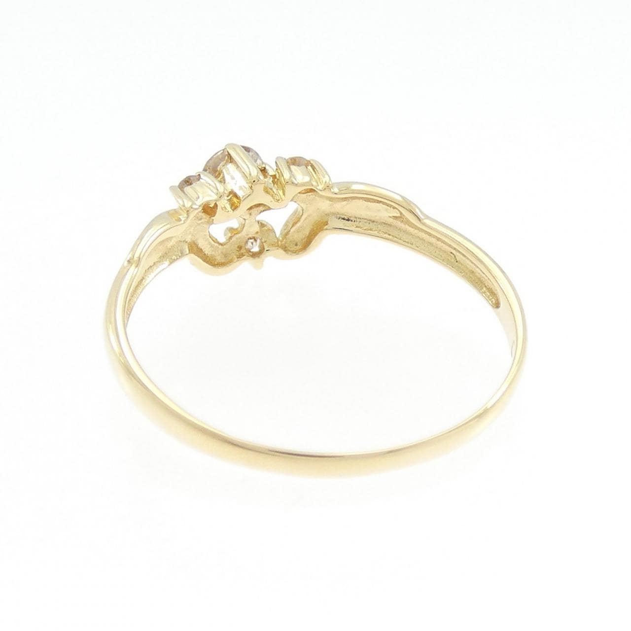 K18YG ダイヤモンド リング 0.17CT