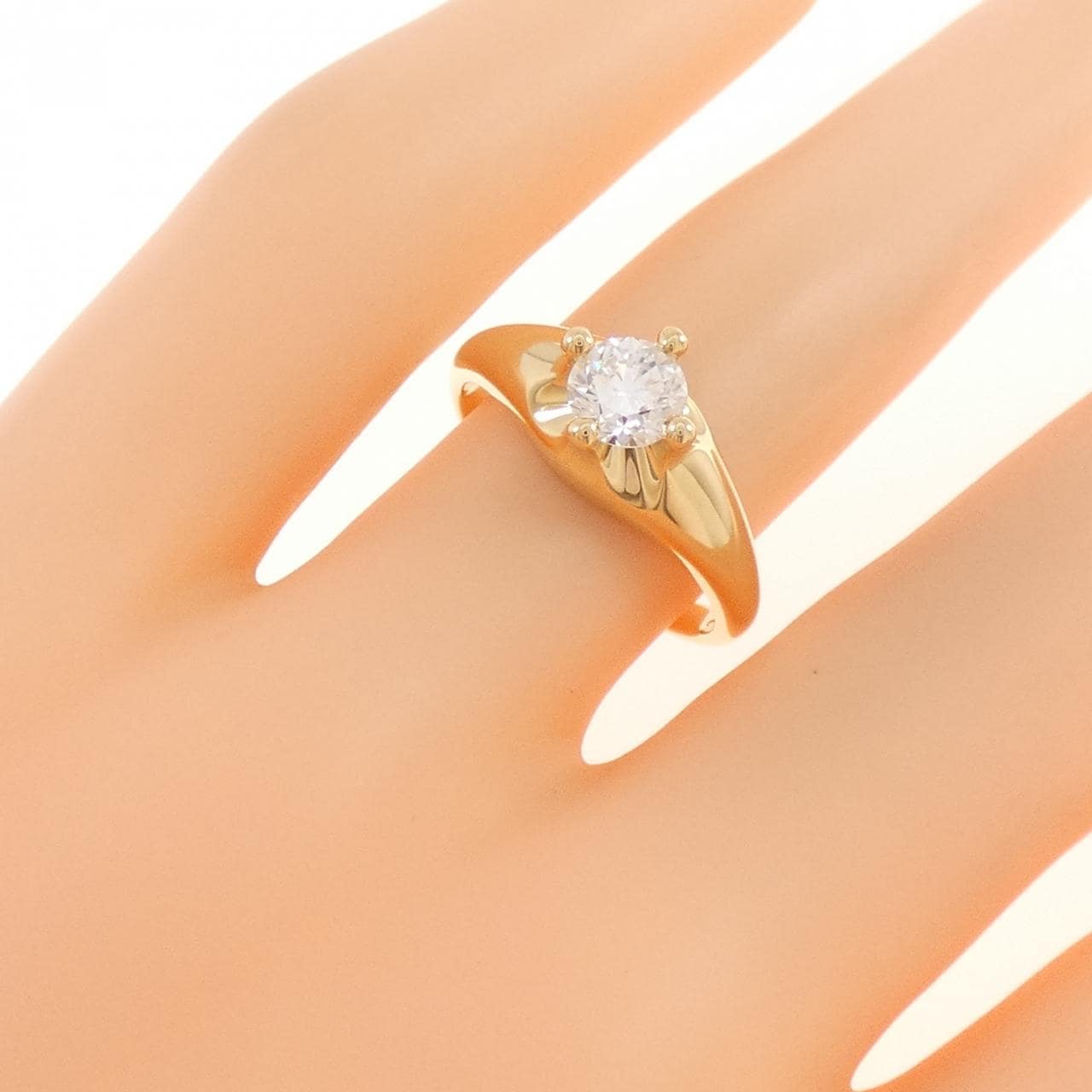 ブルガリ コロナ リング 0.51CT E VS1