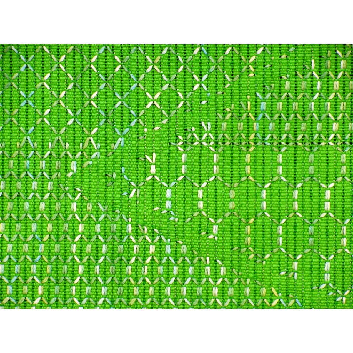 夏名古屋帯　刺繍加工