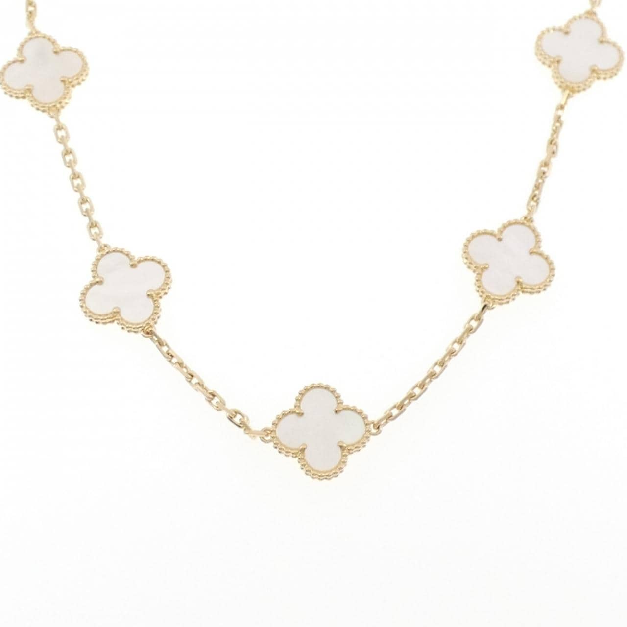 ヴァンクリーフ&アーペル ヴィンテージアルハンブラ 10モチーフ ネックレス