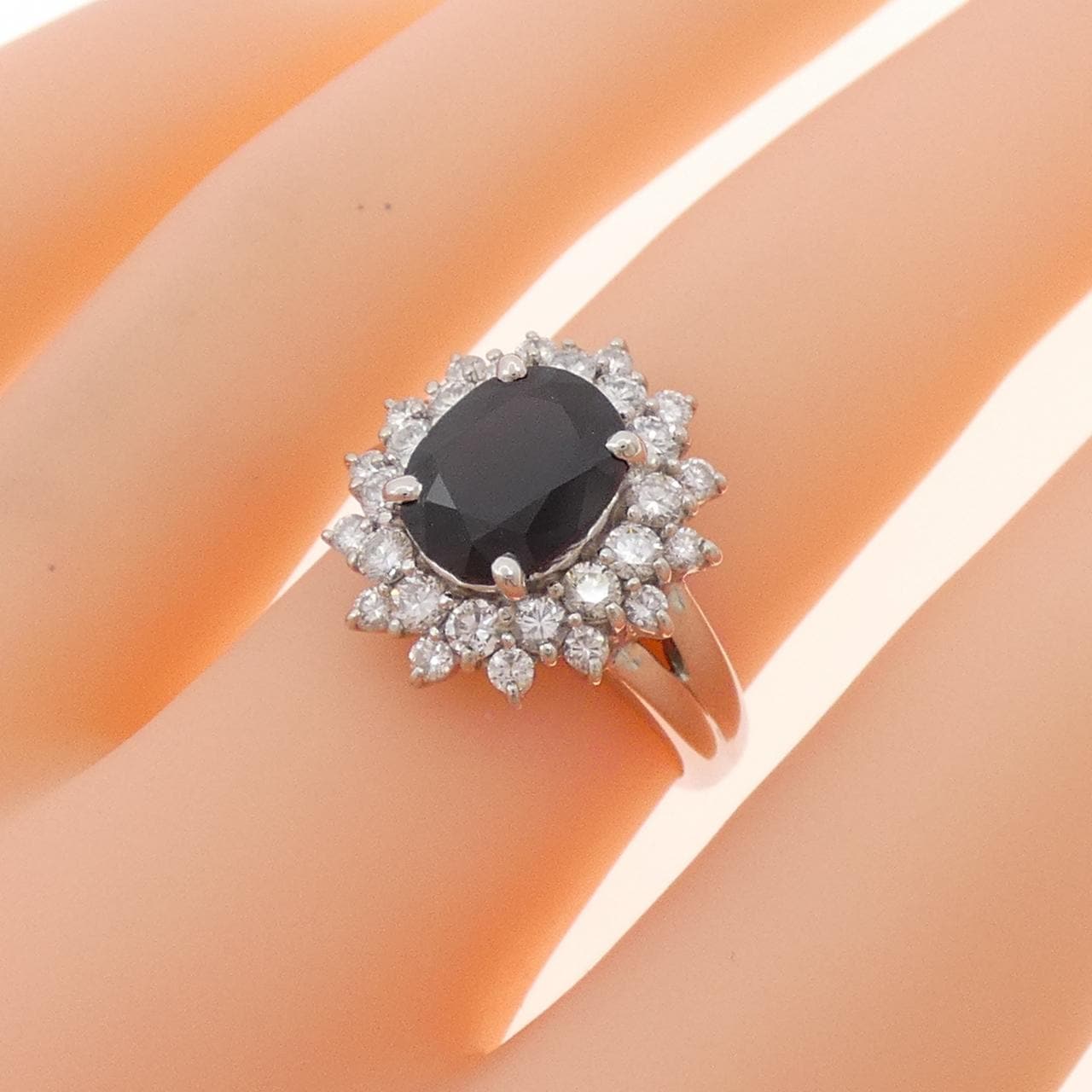 PT850 サファイヤ リング 2.38CT