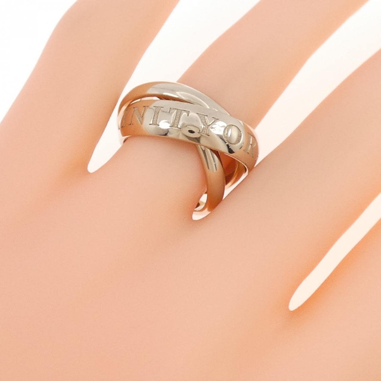 カルティエ トリニティ 1998年X'mas限定 リング