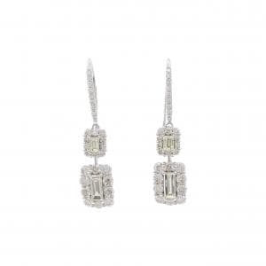 【新品】PT950 ダイヤモンド ピアス 1.54CT