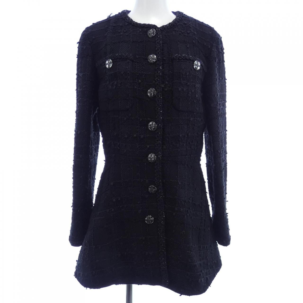 シャネル CHANEL P74926V66241 23S ノーカラージャケット