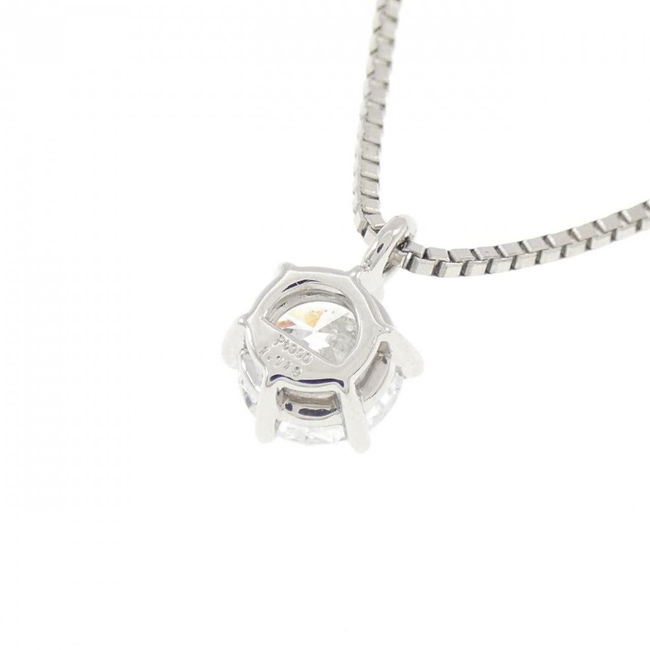 PT900/PT850 ダイヤモンド ネックレス 1.018CT D SI2 Good