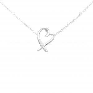 ティファニー ラビングハート ミニ ネックレス