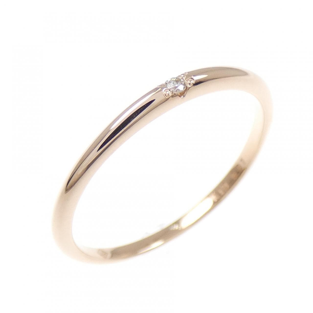 K10PG ダイヤモンド リング 0.01CT