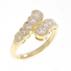 K18YG ダイヤモンド リング 0.36CT