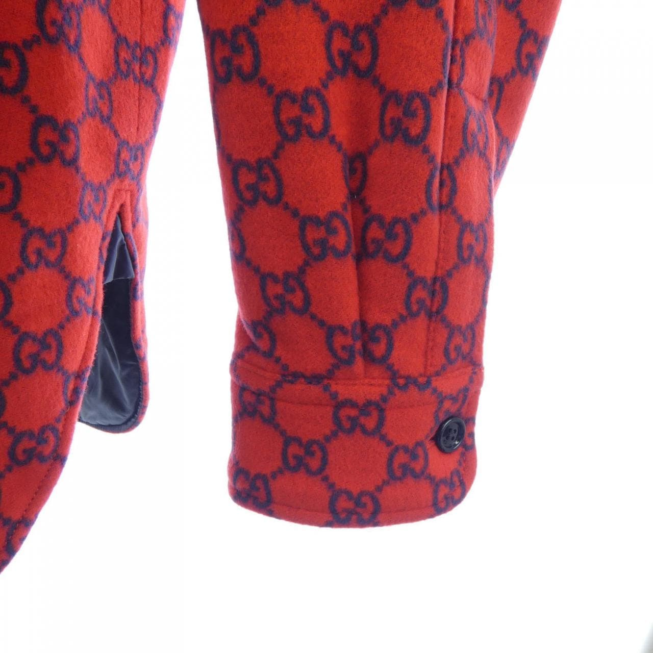 グッチ GUCCI GGウールフランネル パデッドオーバーシャツ 762183 ZAPDW ジャケット