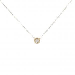 K18YG ダイヤモンド ネックレス 0.10CT