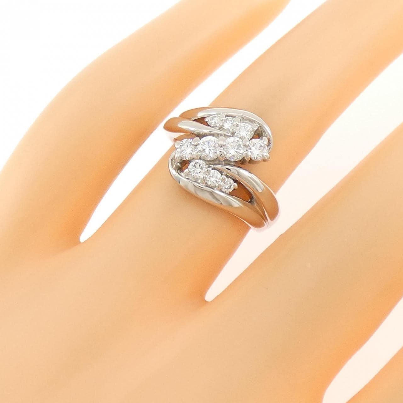 PT1000 ダイヤモンド リング 0.50CT