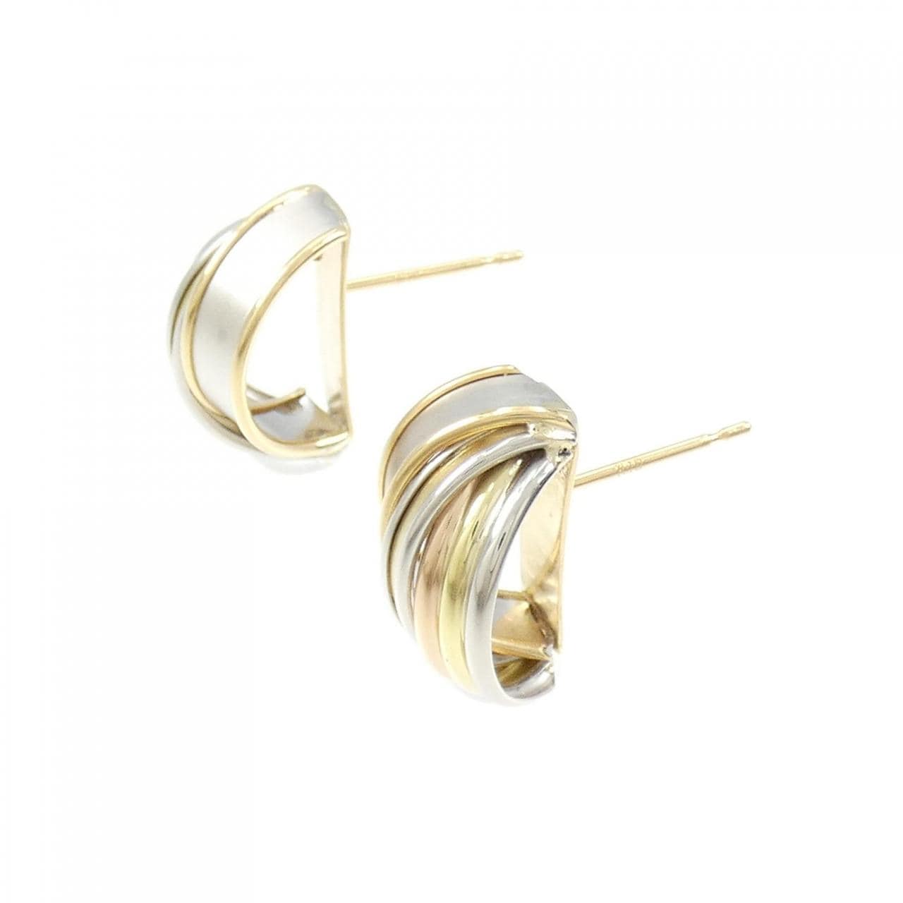 K18YG/PT/K18PG earrings