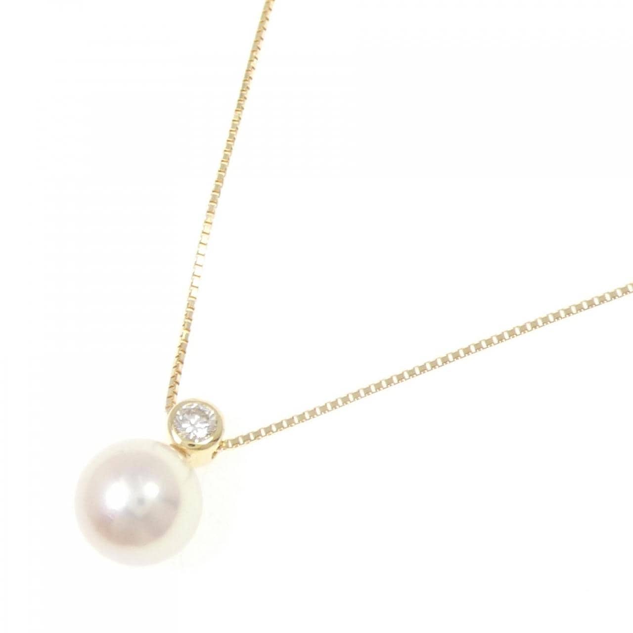 K18YG アコヤパール ネックレス 8mm