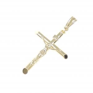 K18YG クロス ペンダント