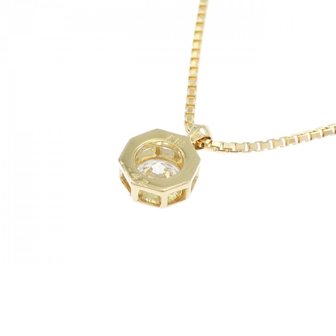 K18YG ダイヤモンド ネックレス 0.43CT