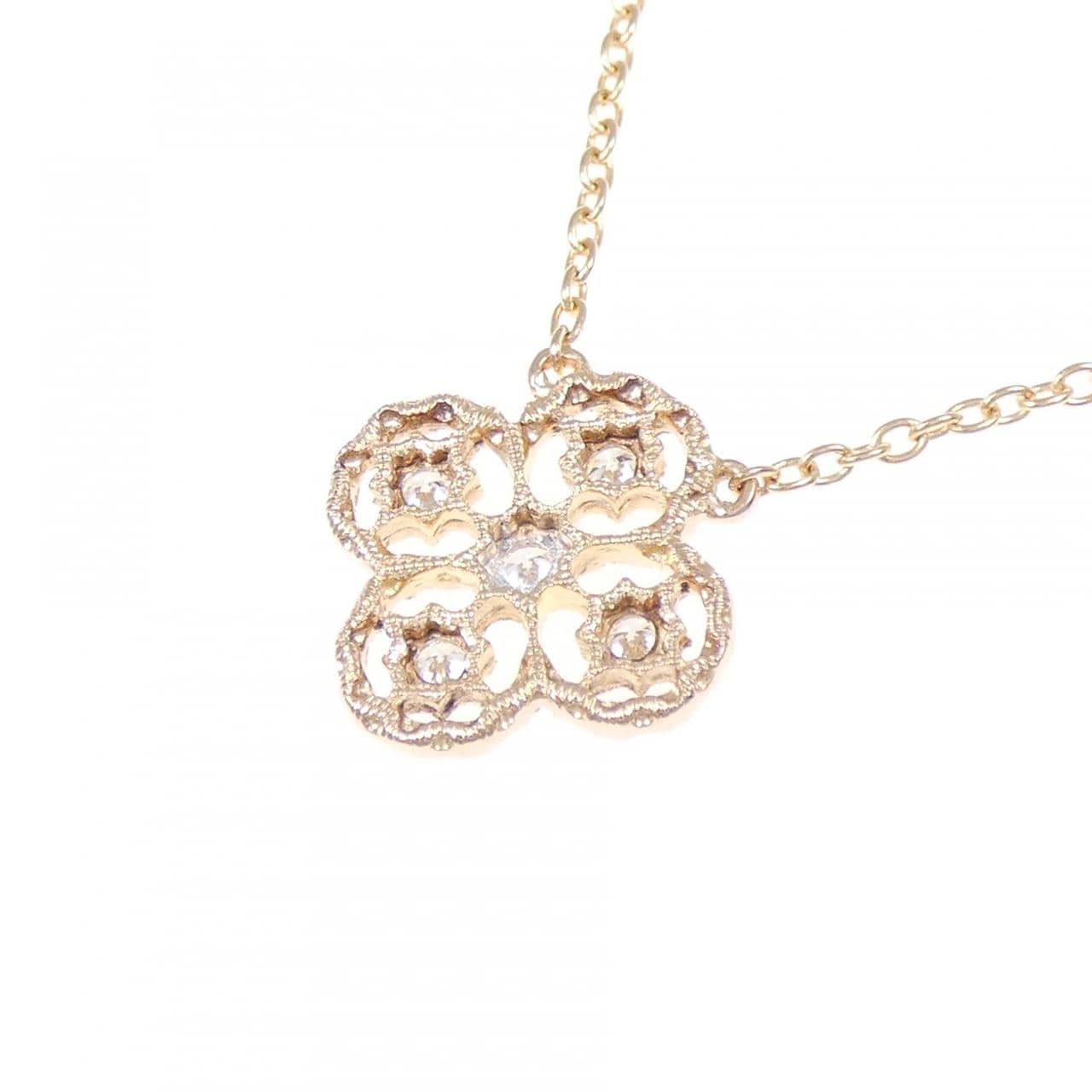 K18PG ダイヤモンド ネックレス 0.12CT