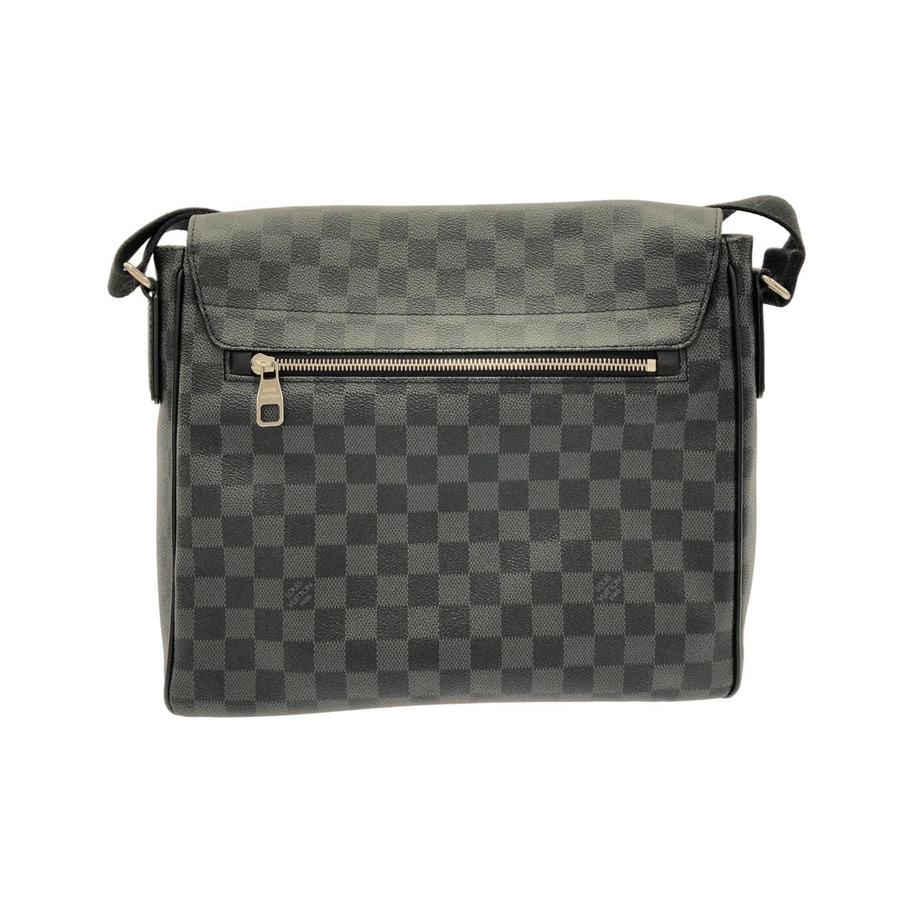 LOUIS VUITTON Damier Graphite District MM N41272 单肩包