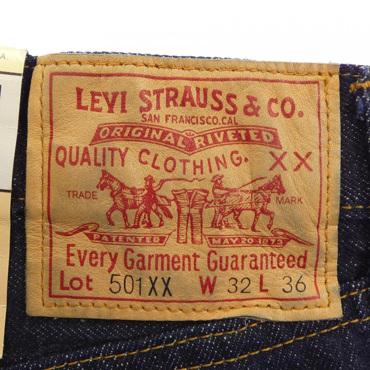 リーバイスヴィンテージクロージン LEVI'S VINTAGE CLOTHING 501XX ジーンズ