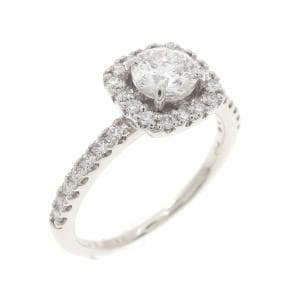 PT900 ダイヤモンド リング 0.423CT D SI2 VG