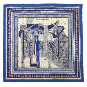 エルメス HERMES SELLE DE DIGNITAIRE BANDANA H243870S カレジェアン140 ショール